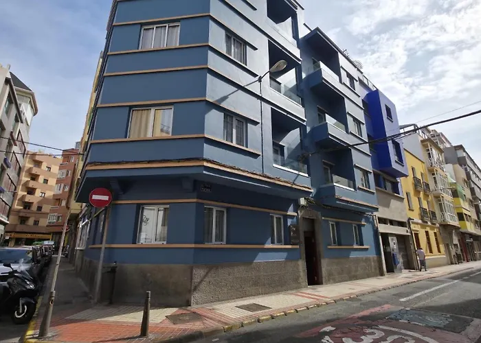The Blue House Canteras Appartement *
